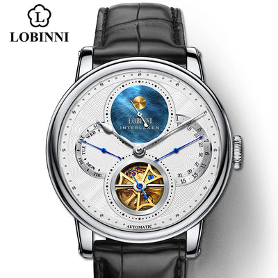 LOBINNI Sapphire Skeleton Watch Brands