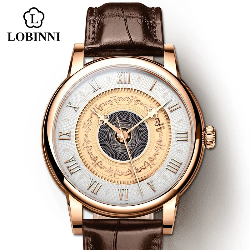 LOBINNI Men's Watch Retro