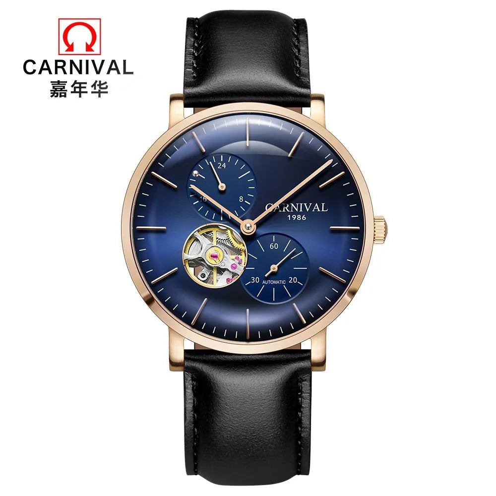 CARNIVAL Tourbillon Automatic Watch