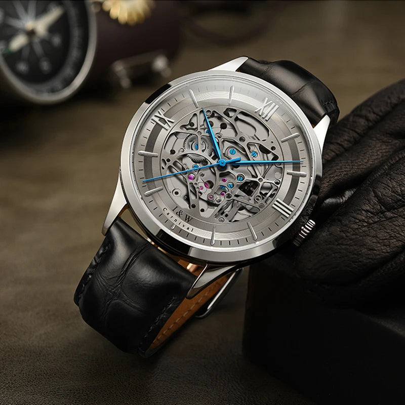 Carnival New High-end Series Skeleton Mechanical Watch