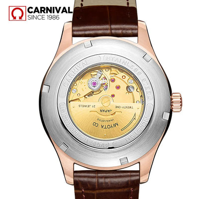 CARNIVAL Automatic Watch Rooster