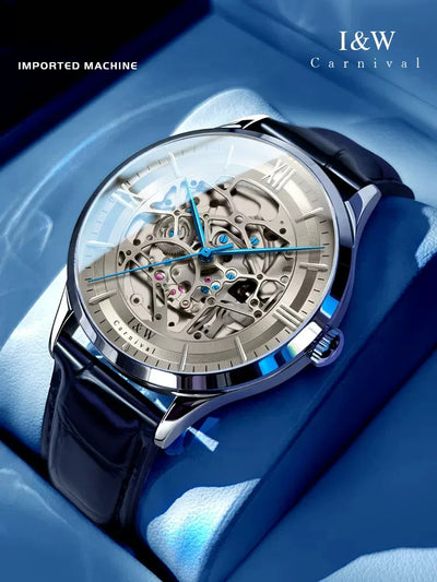 Carnival New High-end Series Skeleton Mechanical Watch