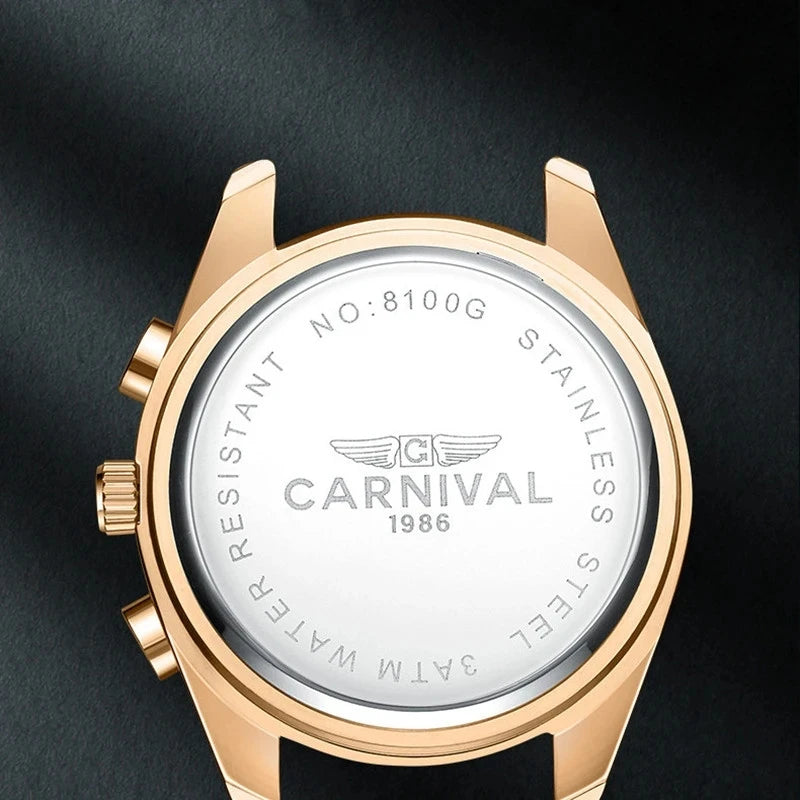 Carnival Brand Fashion Chronograph