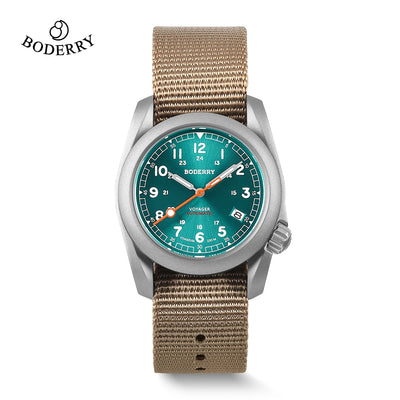 Boderry Voyager Field Watch Titanium